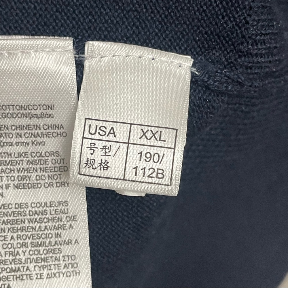 Brooks Brothers men’s large Supima Cotton quarter zip pullover navy dark blue - Picture 3 of 10